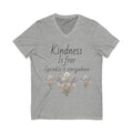 Kindness Sprinkle V-Neck Tee — "Sprinkle It Everywhere" Inspirational Graphic Shirt