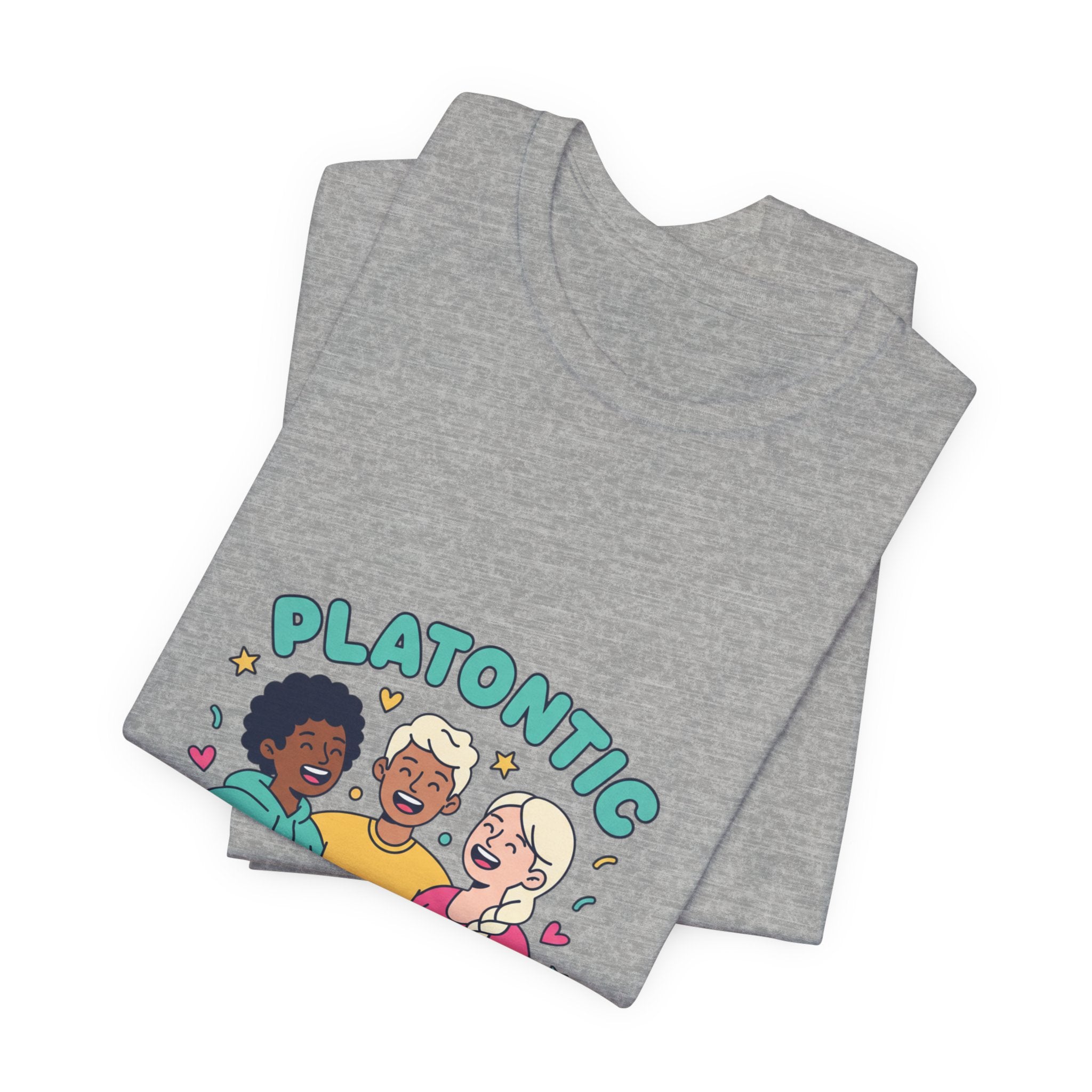 Platonic Soulmate Tee | Friendship-First BFF Shirt, Platonic Love Top