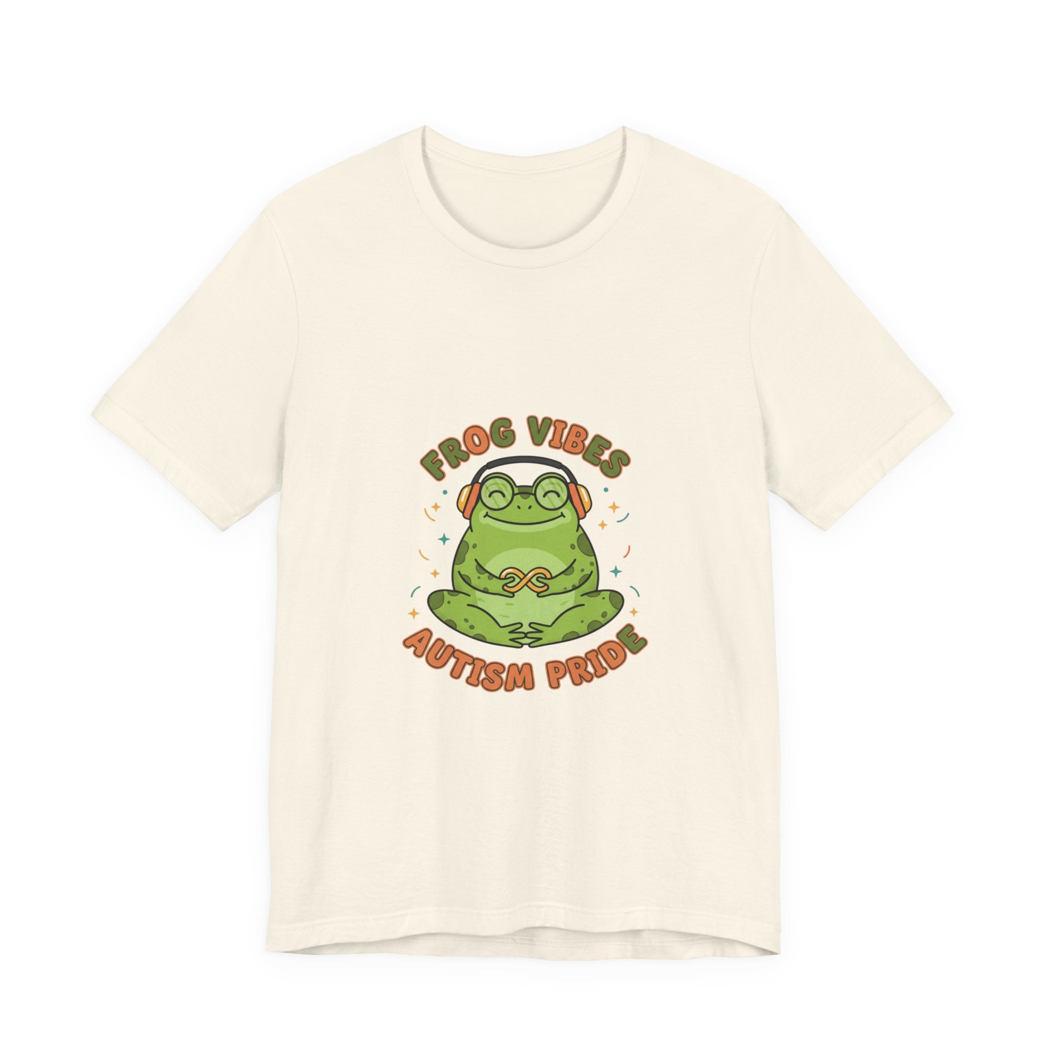 Frog Vibes Autism Pride Tee | neurodiversity pride, frog meme design