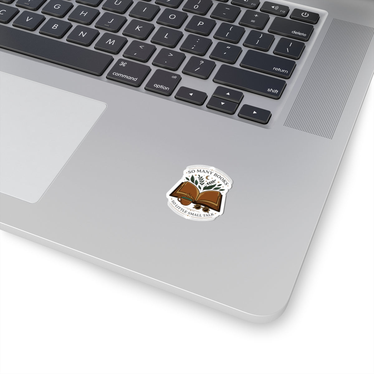 So Many Books Sticker | Book Lover, Cozy Reading Aesthetic