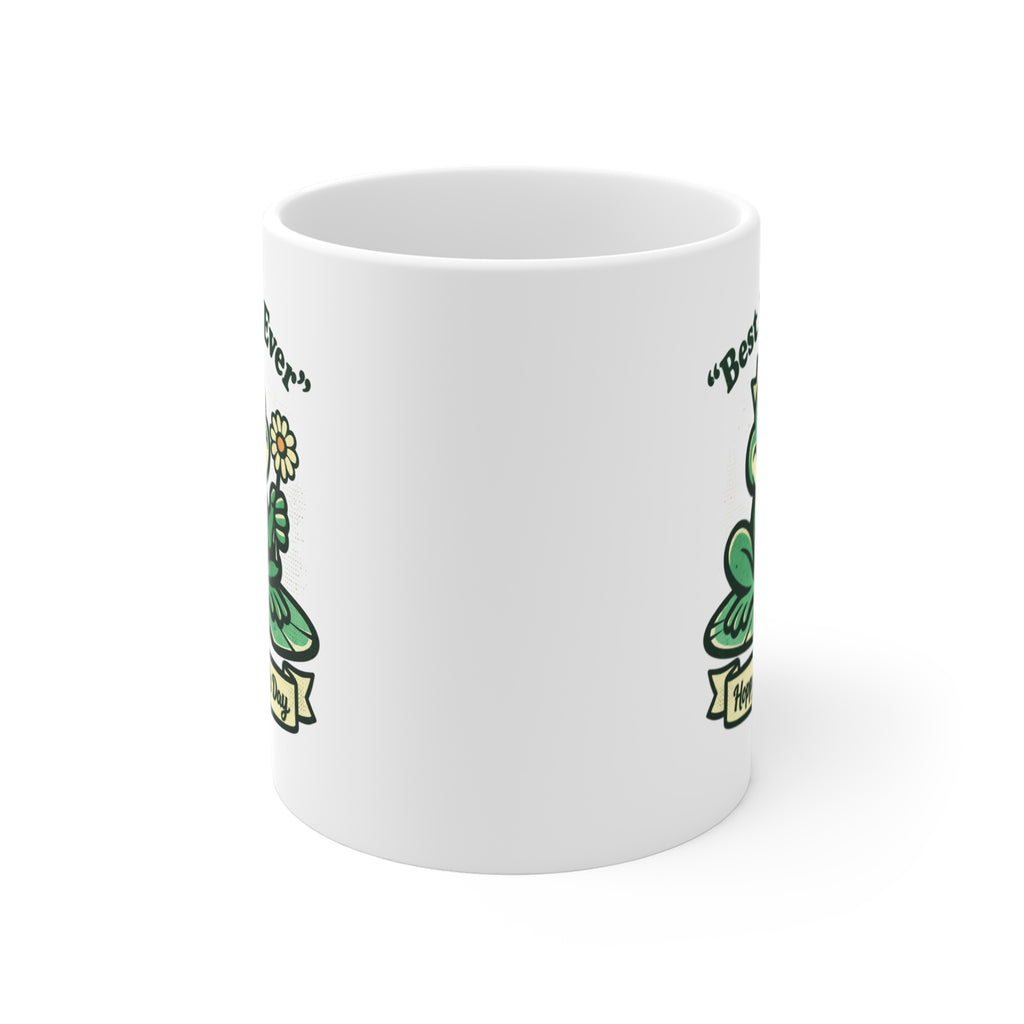 Best Mom Ever Frog Mug — Cute Mother's Day 11oz Coffee Cup