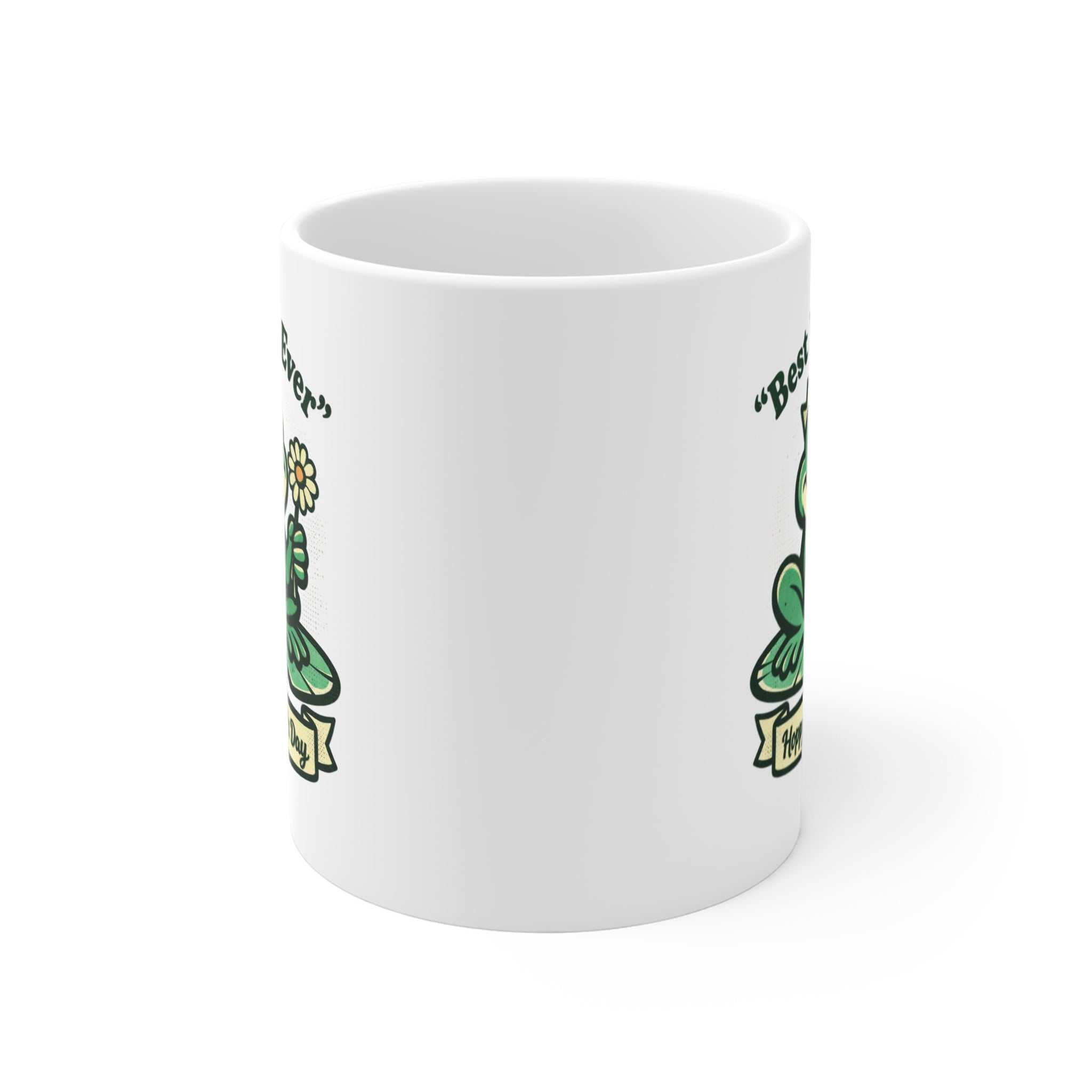 Best Mom Ever Frog Mug — Cute Mother's Day 11oz Coffee Cup