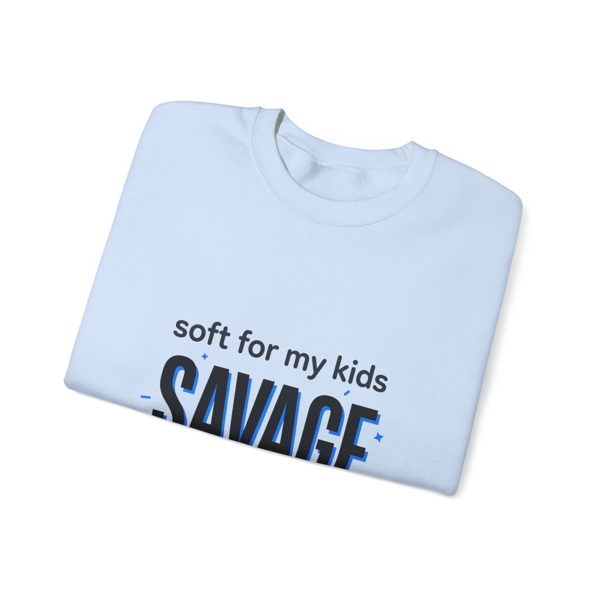 Savage Mom Sweatshirt | Minimal Typographic Mother's Day, Mom Life Style