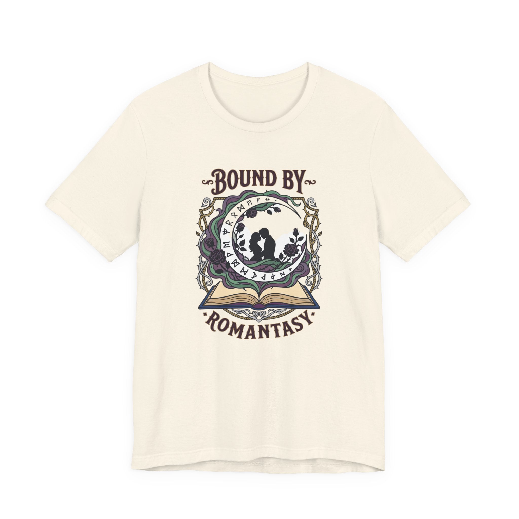Bound by Romantasy Tee | romantasy reader, enchanted gothic book lover