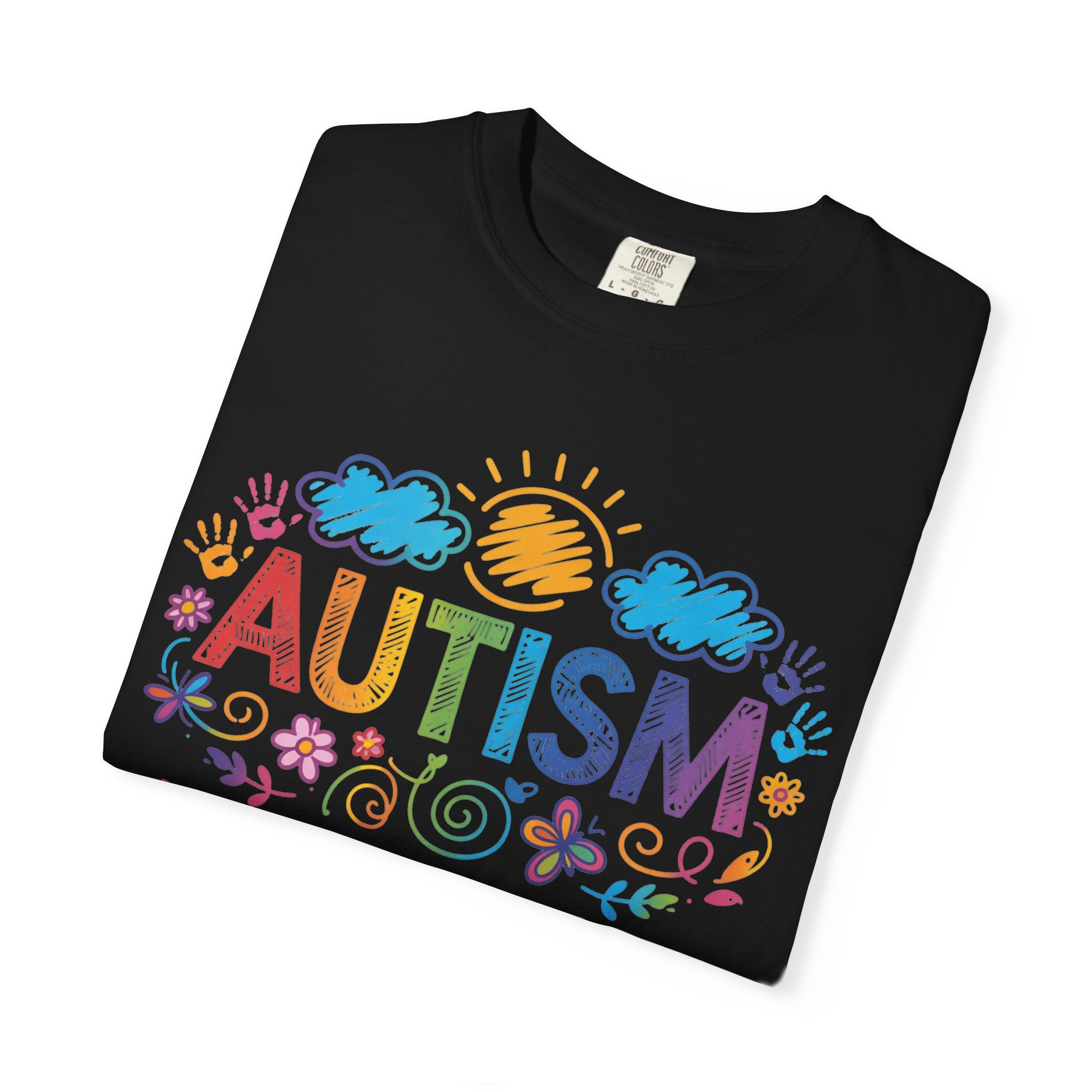 Autism Awareness T-Shirt — "Accept Understand Love" Colorful Support Tee
