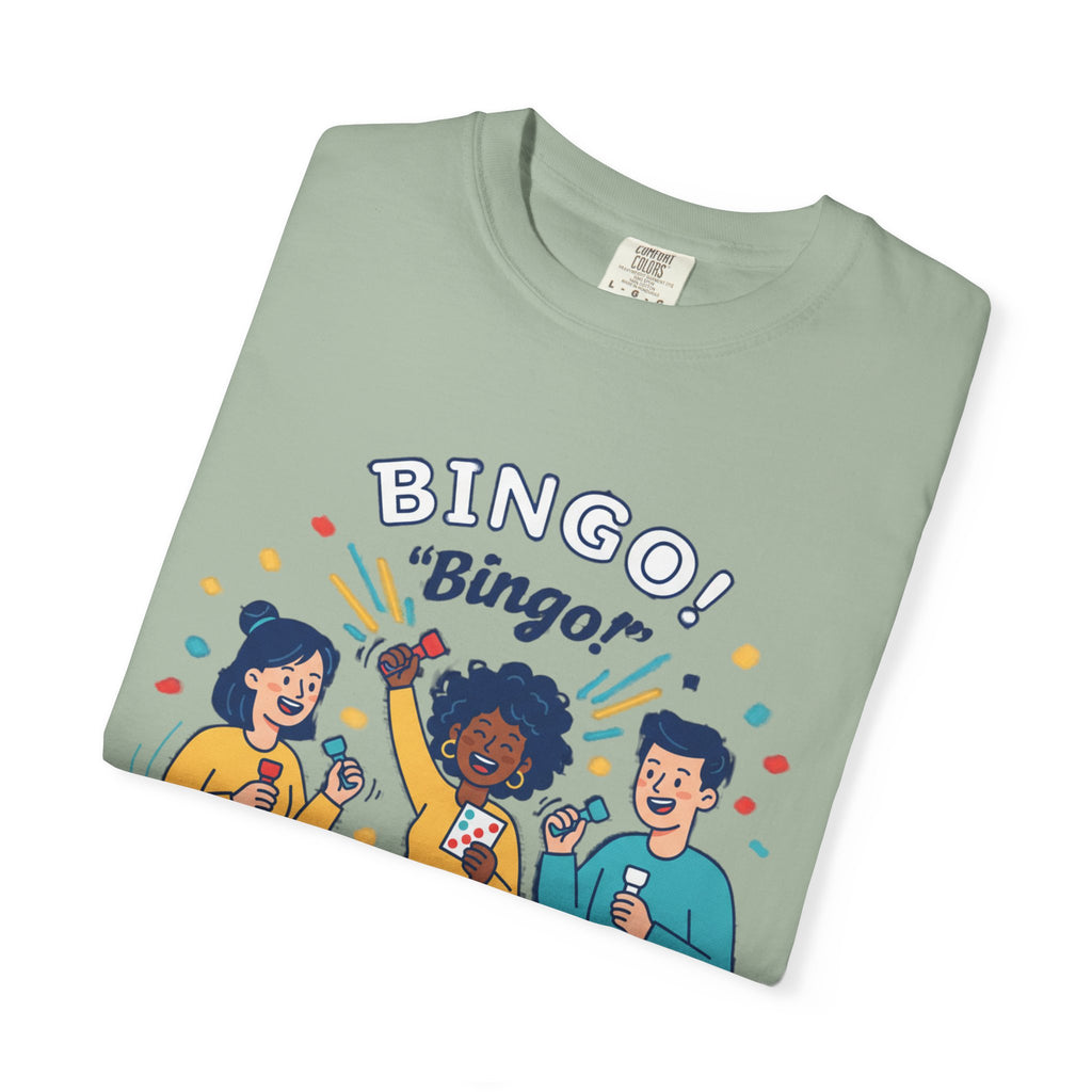 Bingo Night T-Shirt — "Yelling Bingo" Friends Game Tee