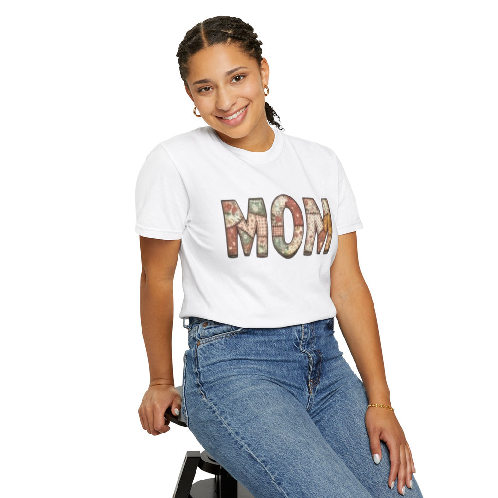 Mom Faux Floral Graphic T-Shirt — Mother's Day Gift