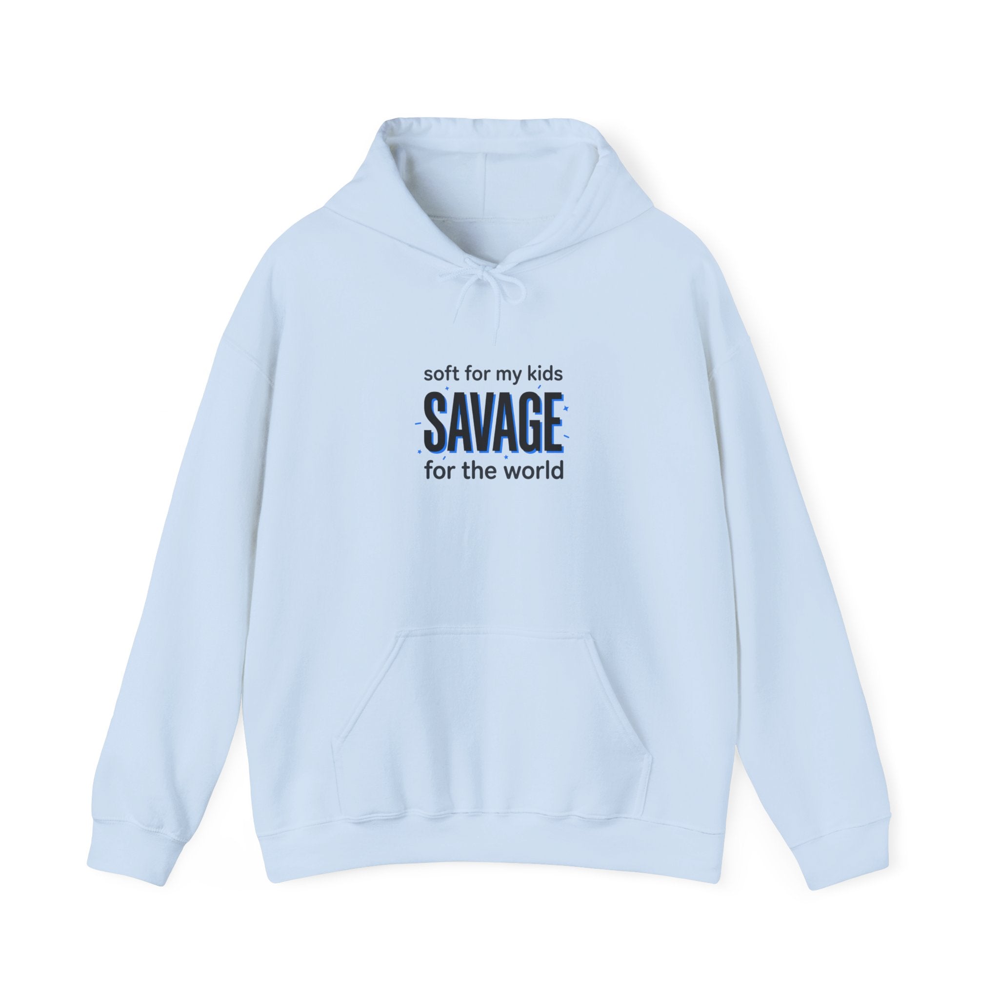 Savage Mom Hoodie | Minimalist Mother’s Day Typographic Sweatshirt