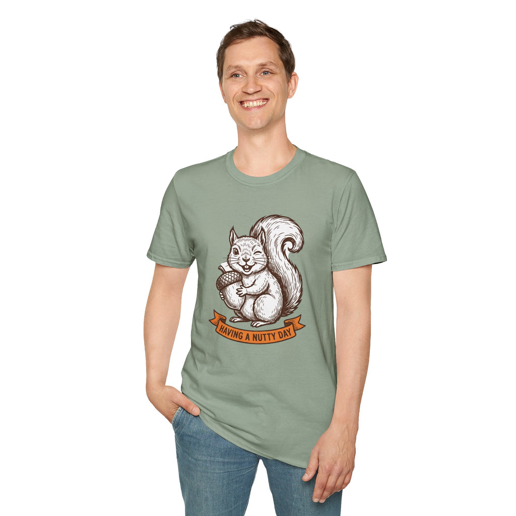Having a Nutty Day Squirrel T-Shirt