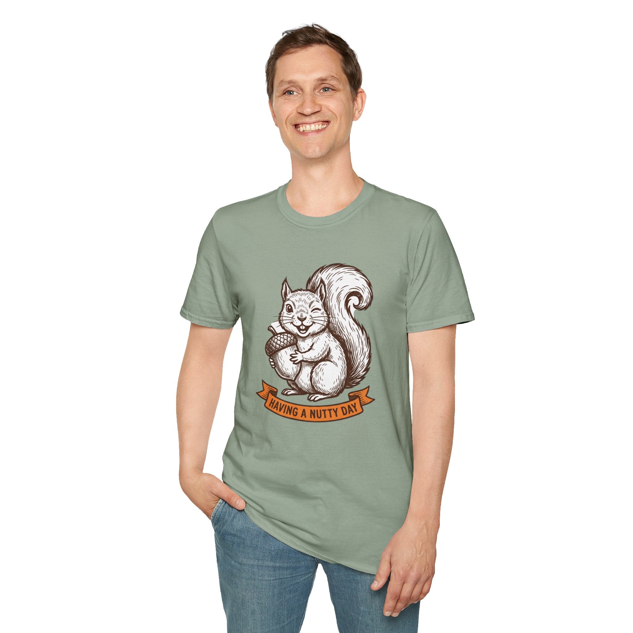 Having a Nutty Day Squirrel T-Shirt