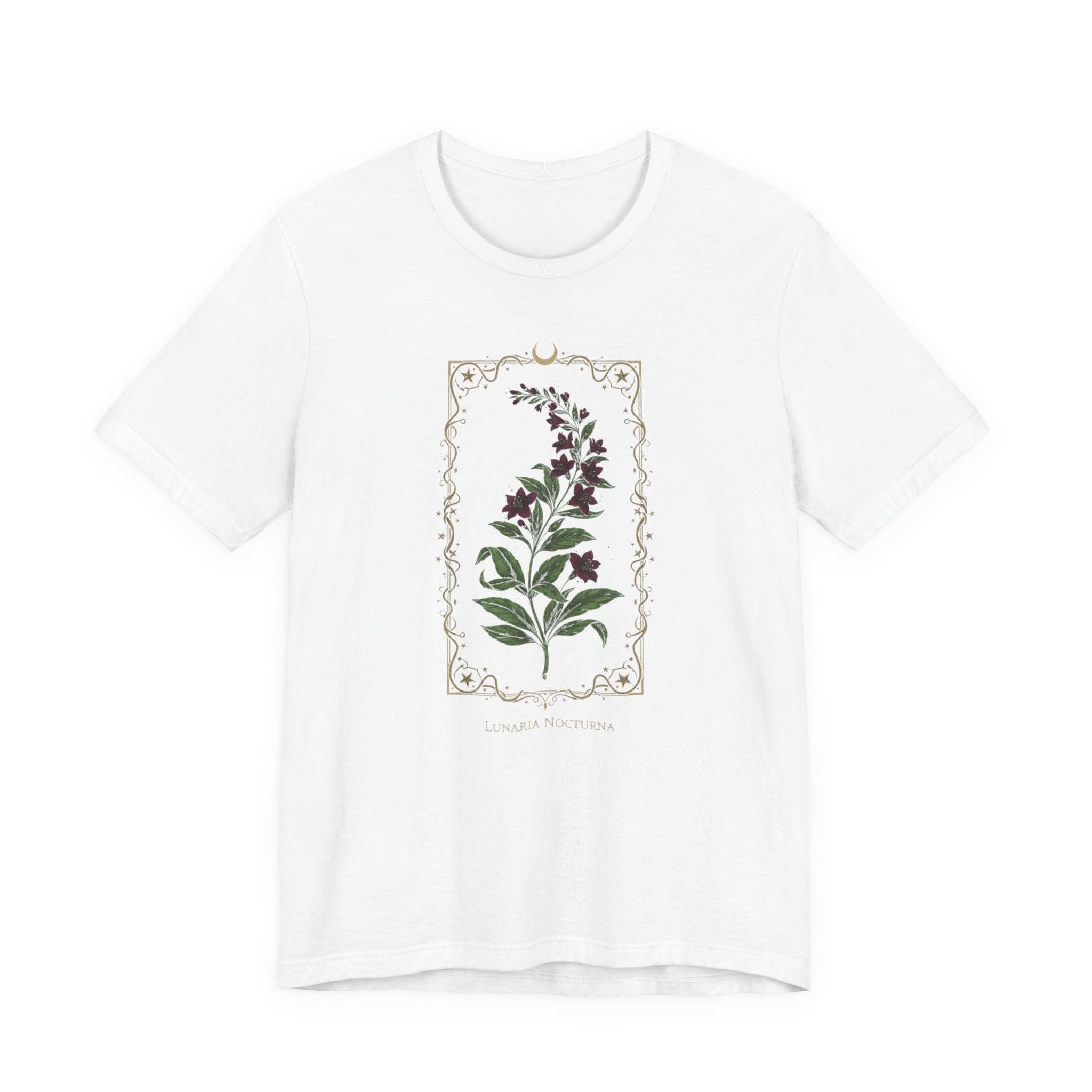 Nightshade Botanical Tee | dark botanical, gothic floral