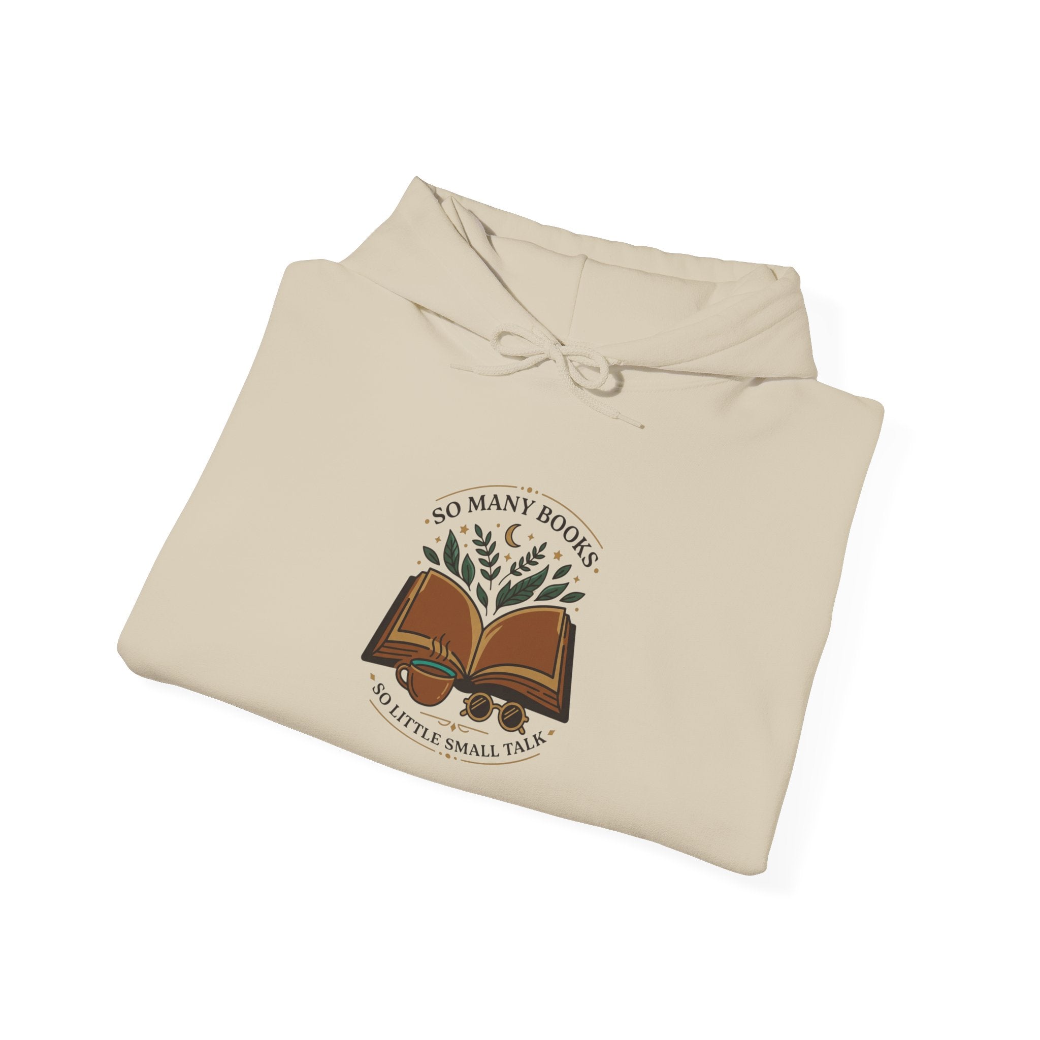 So Many Books, So Little Time Hoodie | Book Lover, Cozy Reader