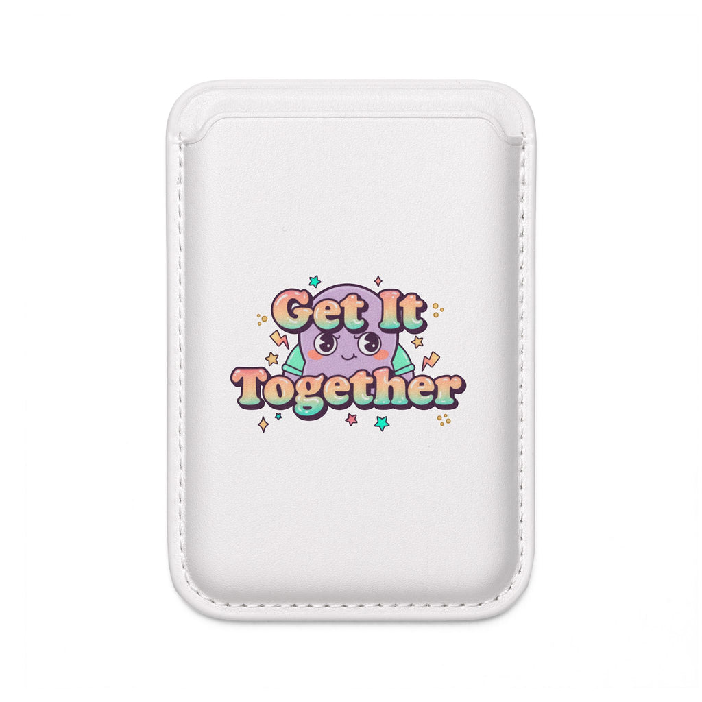 Vegan Wallet — "Get it together" MagSafe® Compatible Card Holder