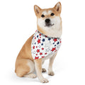 Patriotic "Happy Birthday America" Bandana Collar - Red White & Blue Star Pet Accessory