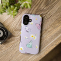 iPhone 17 Butterfly Daisy Impact Phone Case — Pastel Floral Protective Cover