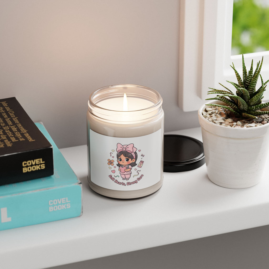 Nurse Scented Soy Candle — 9oz Aromatherapy Candle for Healthcare Heroes