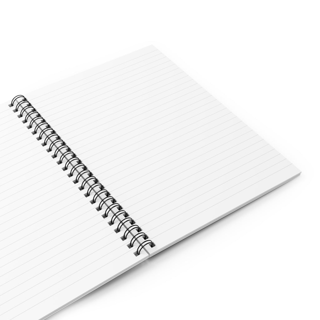 Frazzled Dance Mom Spiral Notebook — “Powered by Coffee and Recital Tears” Ruled Journal