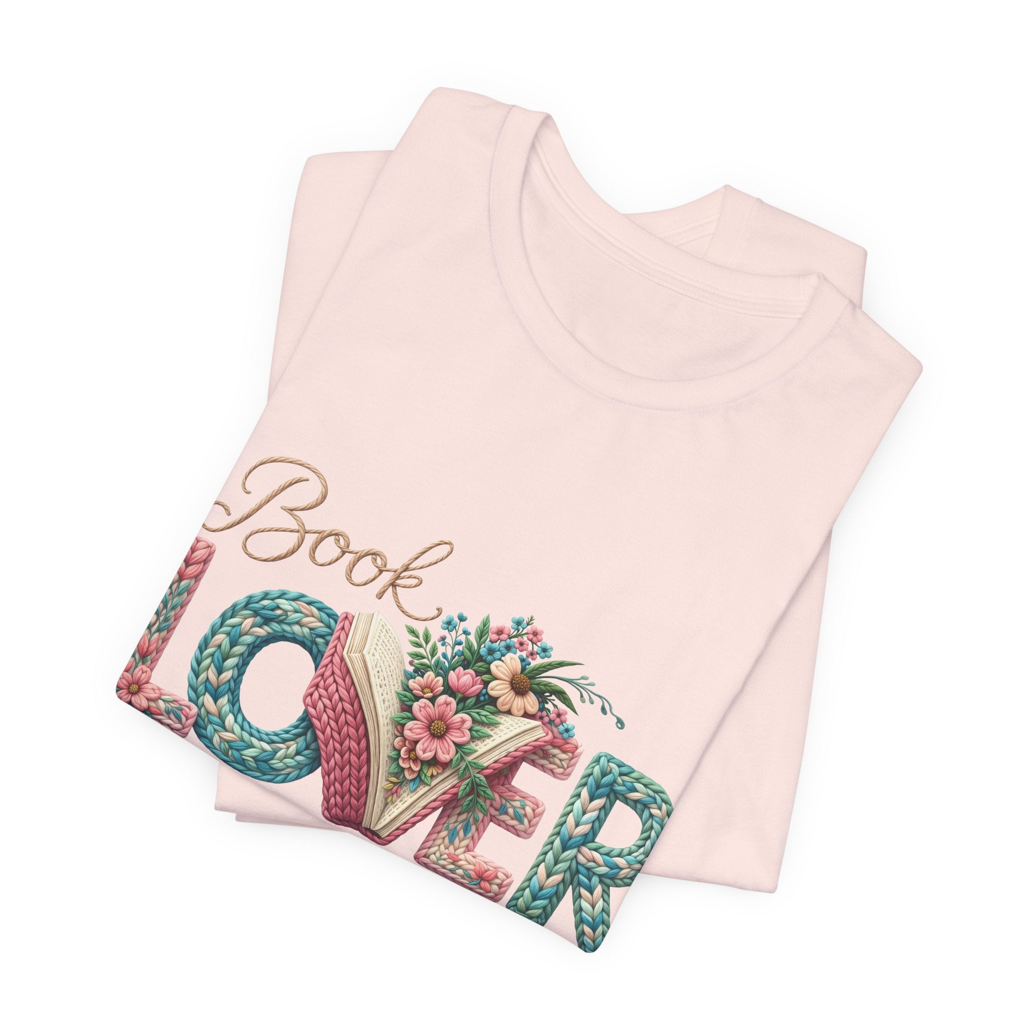 Faux Book Lover Tee — Faux. Floral 'Book Lover' Graphic T-Shirt