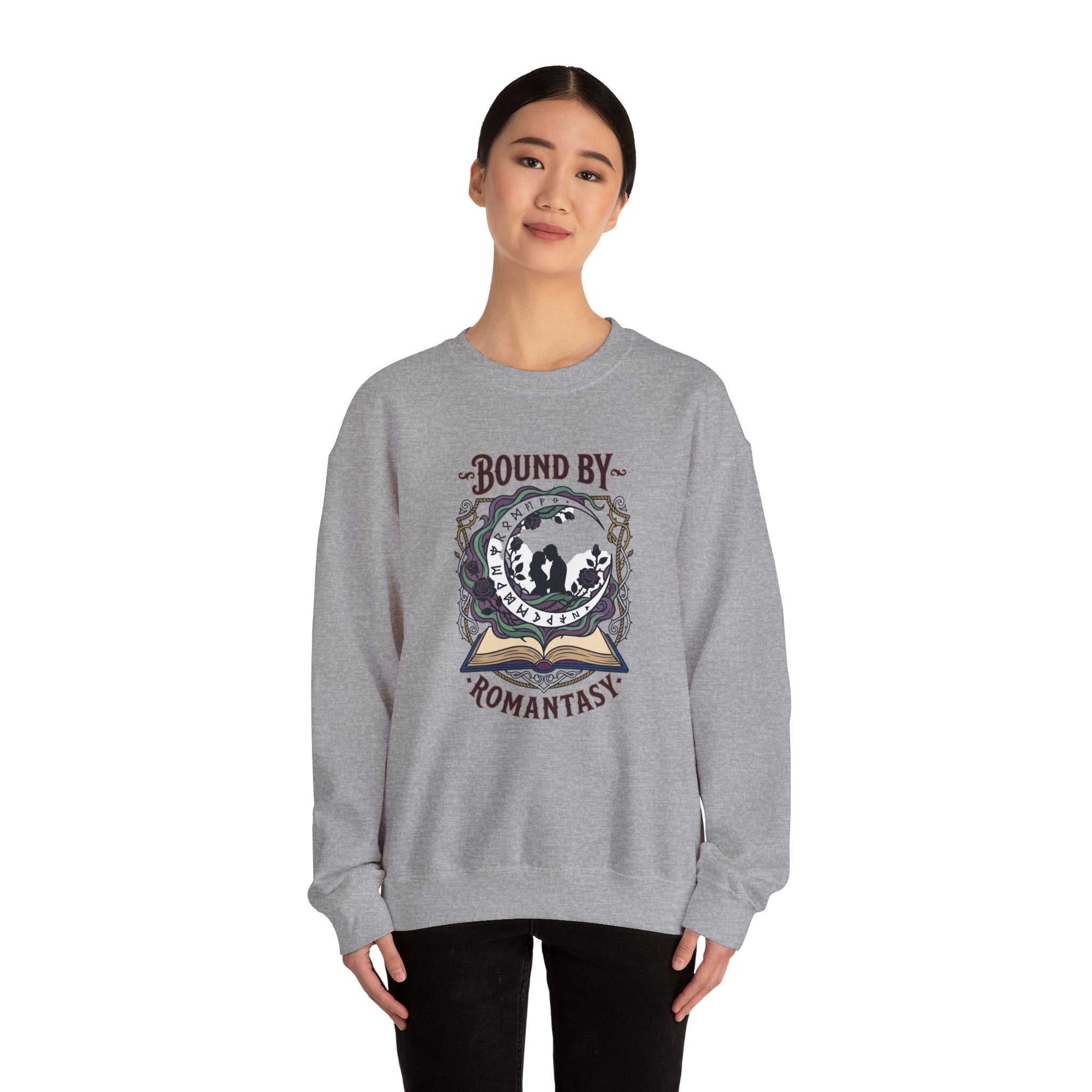 Bound by Romantasy Sweatshirt | romantasy, book lover