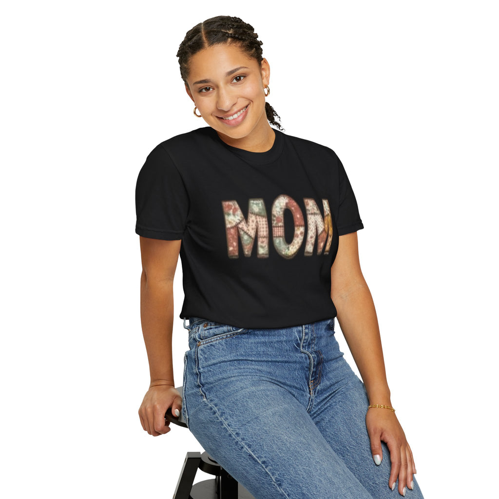 Mom Faux Floral Graphic T-Shirt — Mother's Day Gift