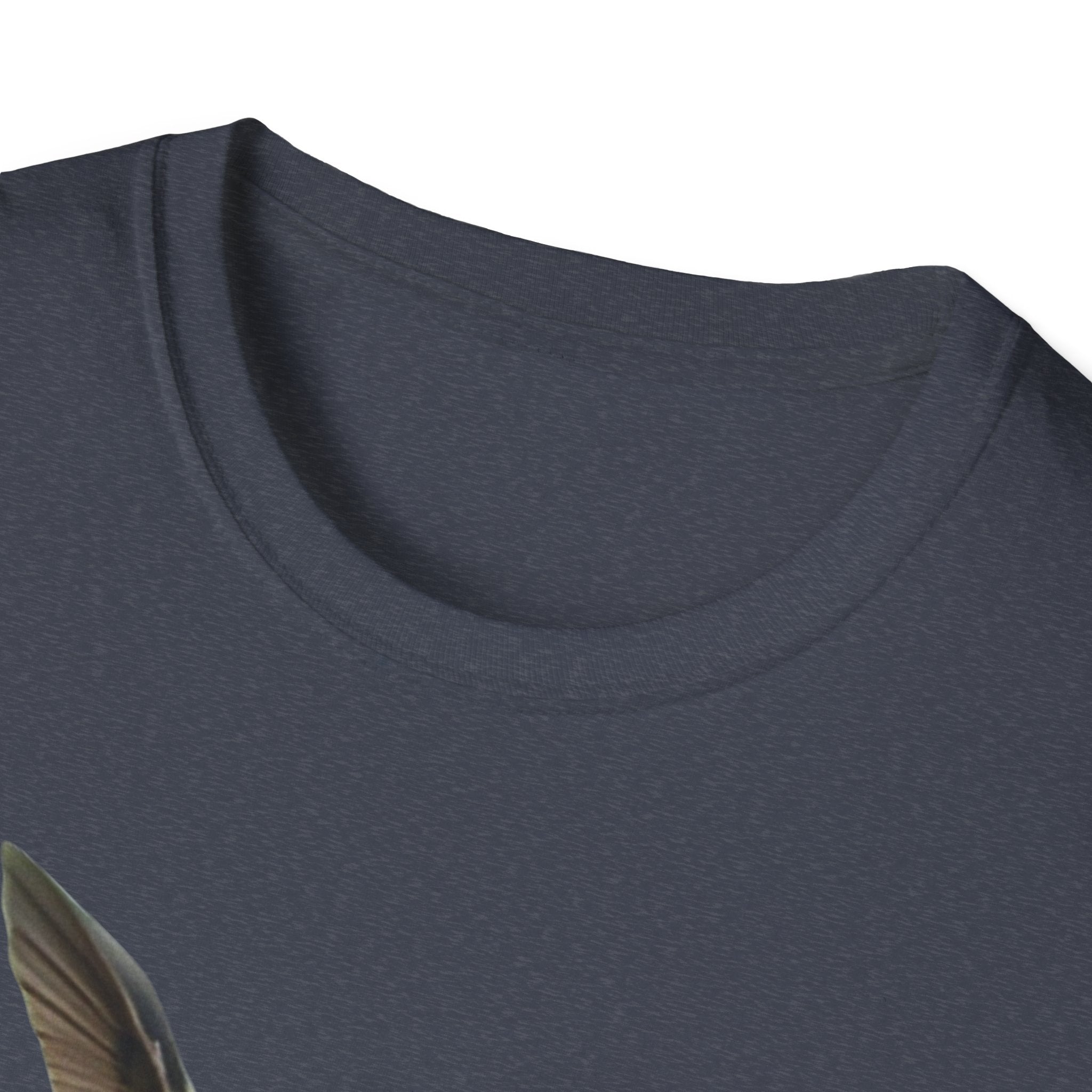 Hummingbird & Red Rose T‑Shirt — Floral Nature Tee #2