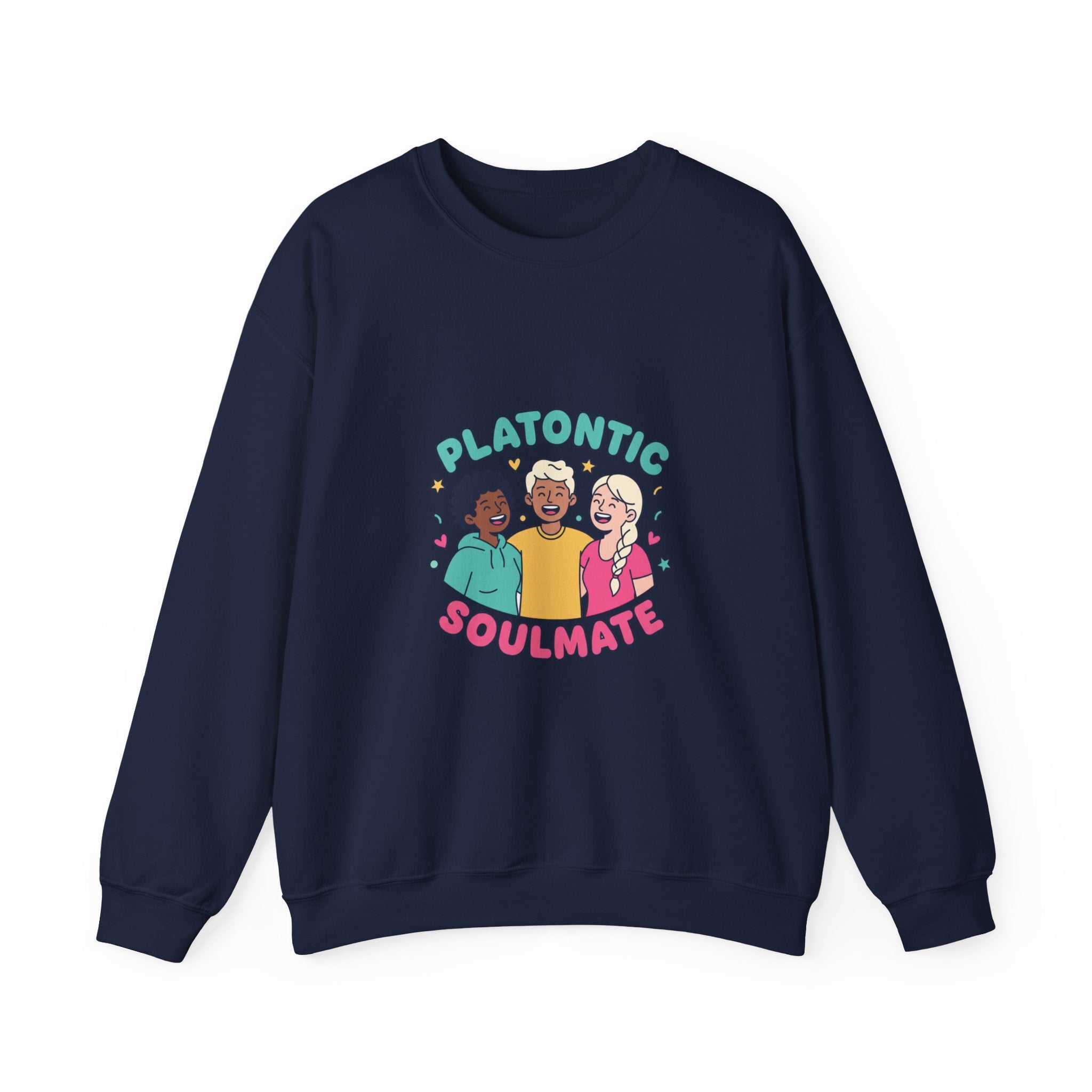 Platonic Soulmate Crewneck Sweatshirt | friendship, platonic love
