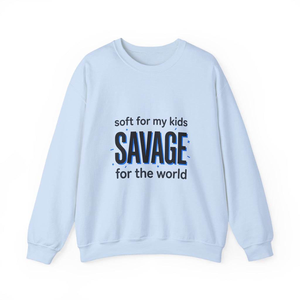 Savage Mom Sweatshirt | Minimal Typographic Mother's Day, Mom Life Style