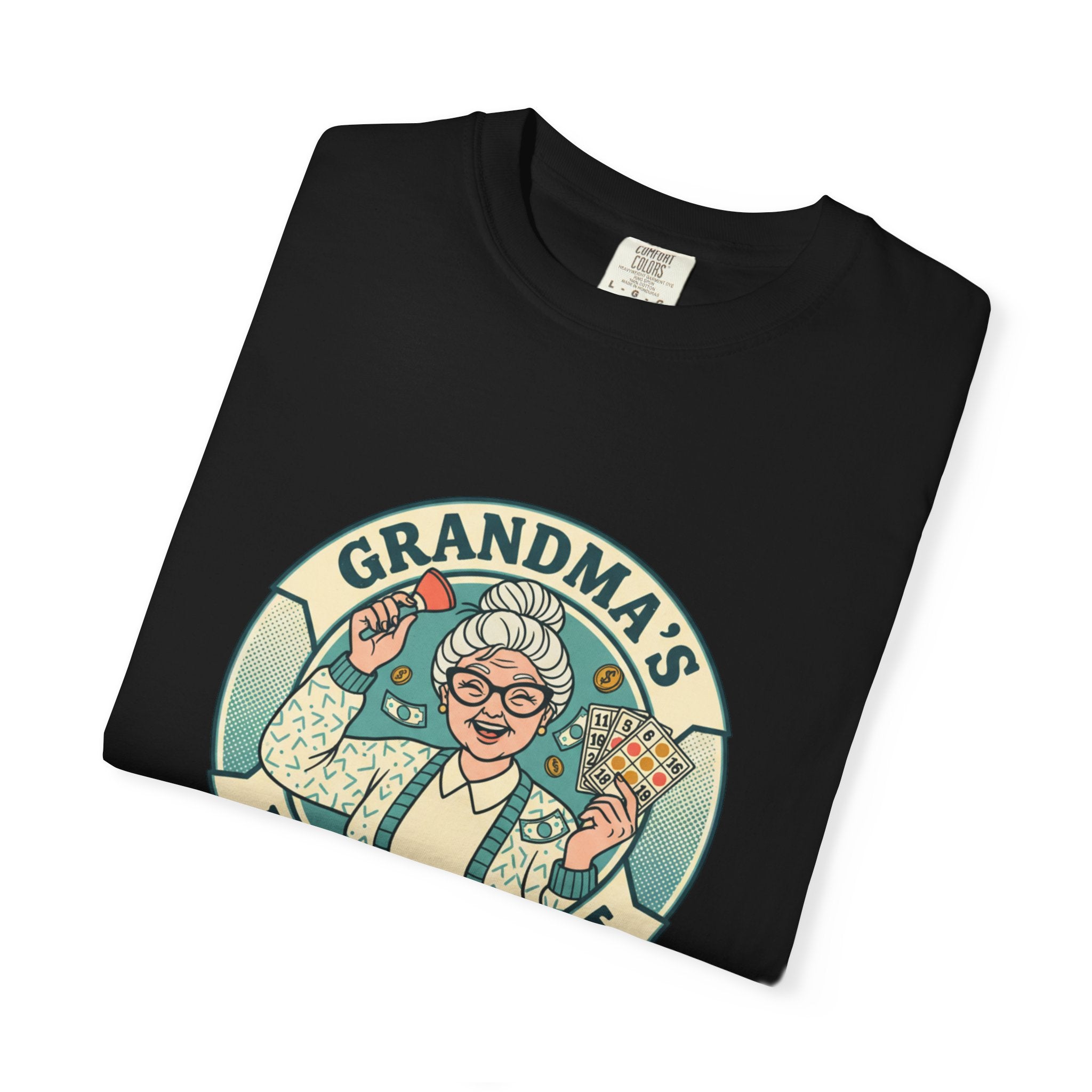 Grandma’s Bingo Night T-Shirt — Vintage Retro Bingo Card Tee