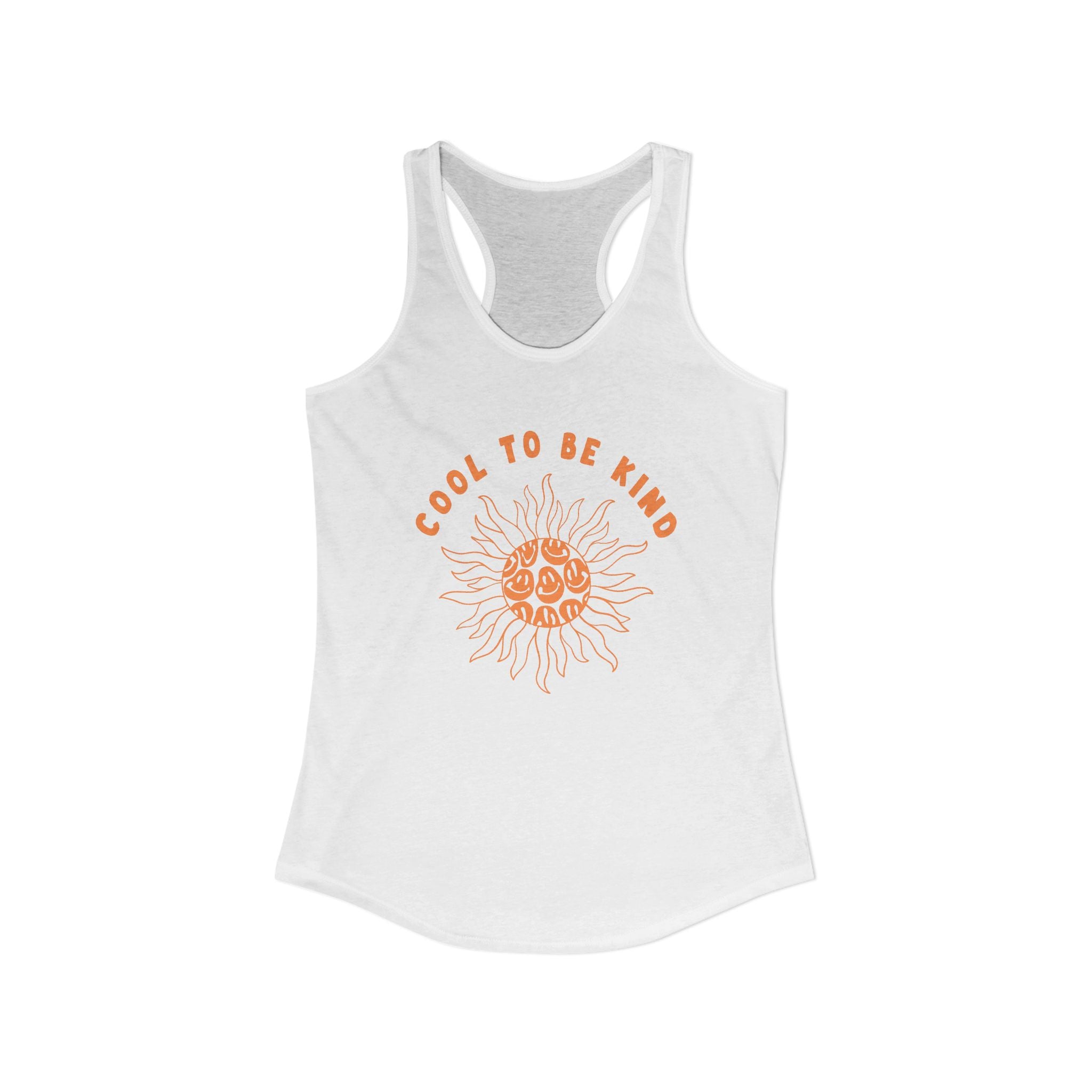 Cool to Be Kind Racerback Tank — Women's Inspirational Tank Top