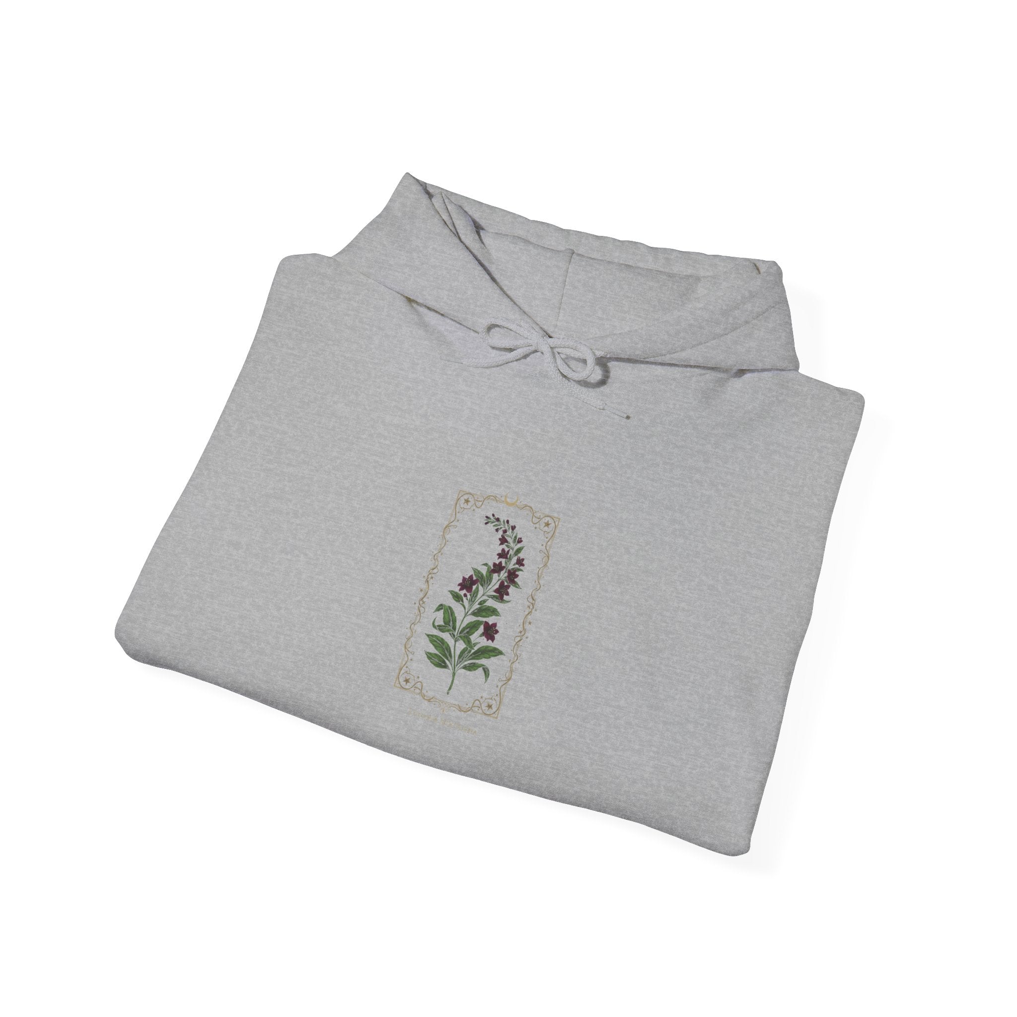 Nightshade Botanical Hoodie | dark botanical, witchy garden