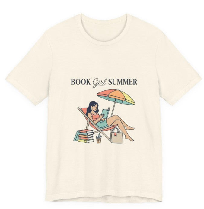 Book Girl Summer Reading T-shirt, Book Lover Tee